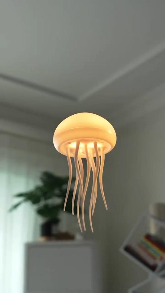Lampe méduse flottante lumineuse