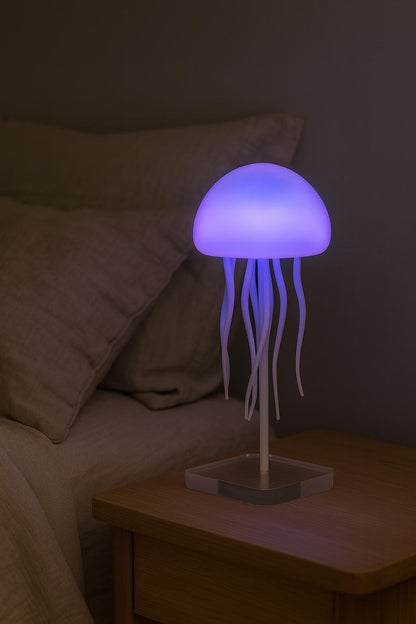 Lampe méduse flottante lumineuse