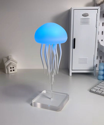 Lampe méduse flottante lumineuse