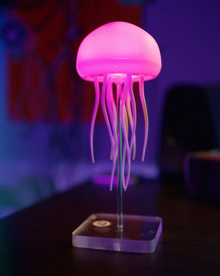 Lampe méduse flottante lumineuse
