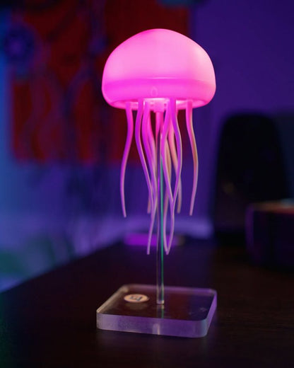 Lampe méduse flottante lumineuse